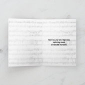 Carte Clavier Piano Anniversaire (Intérieur)