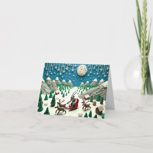 Carte Claymation Krampus (Devant)
