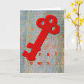 Carte Clé 2 (Fleur jaune)