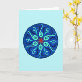 Carte Clefs de tourbillonnement (Fleur jaune)