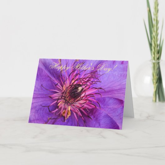 CARTE CLEMATIS (Devant)