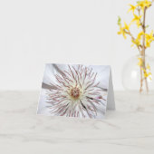 Carte Clematis (Fleur jaune)