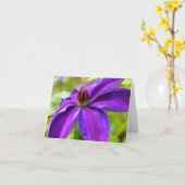 Carte Clematis Bonjour ! (Fleur jaune)
