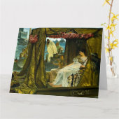 Carte Cléopâtre et Anthony 1883 (Fleur jaune)