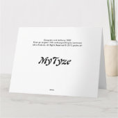 Carte Cléopâtre et Anthony 1883 (Dos)