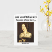 Carte Clever Creations Blue Uni-adults Modern Round Coll (Fleur jaune)