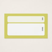 Carte client (Dos)