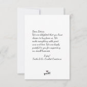 Carte client MERCI SPÉCIAL CROCHET (Dos)