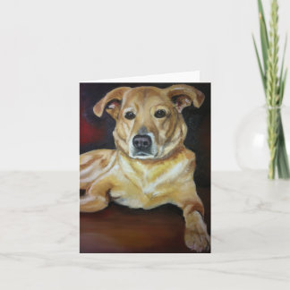 Carte "Clifford" - Portraits d'animaux de compagnie Cart