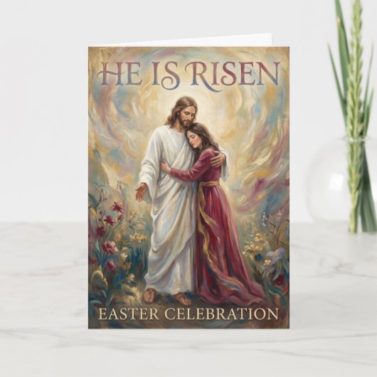 Carte Clinging to the Risen One Easter Card (Devant)