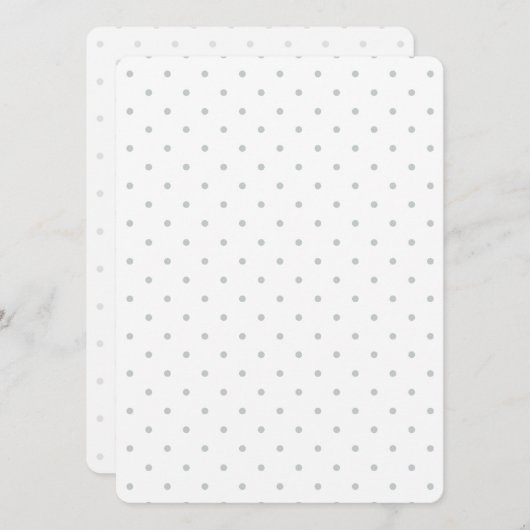 Carte Cliquez sur Personnaliser pour modifier Gris en co (Devant / Derrière)