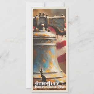 Carte Cloche de la Liberté pour la célébration du 4 juil