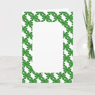 Carte Cloches et Shamrocks