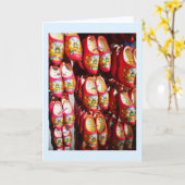 Carte Clochons néerlandais (Fleur jaune)