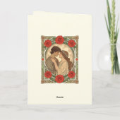 Carte Close Enough To Feel Forever Art Nouveau (Dos)