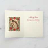 Carte Close Enough To Feel Forever Art Nouveau (Intérieur)