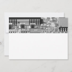 Carte Closeup de puce de l'ordinateur