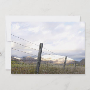 Carte Clôturé dans le paysage