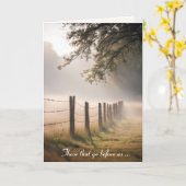 Carte Clôture De Pays Dans La Sympathie Mist (Fleur jaune)