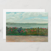 Carte clôture rose au lac Starnberg | Wilhelm Trübner (Devant / Derrière)