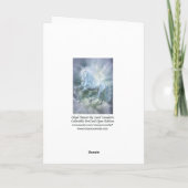 Carte Cloud Dancer ArtCard (Dos)