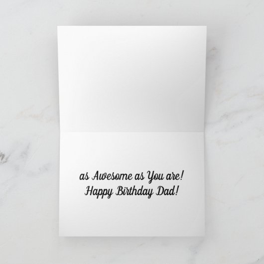 Carte Cloud Wolf Papa (Intérieur)