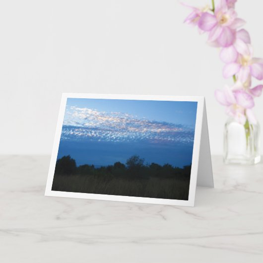 Carte Cloudscape (Orchidée)