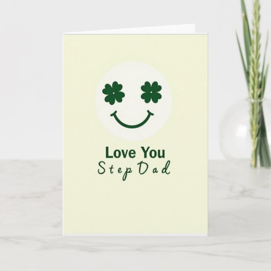 Carte Clover Papa D'Accueil (Devant)