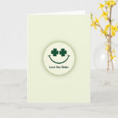 Carte Clover Smile Sister Love (Fleur jaune)