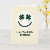 Carte Clover Smiling Brother Love (Fleur jaune)