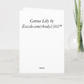 Carte Clowing Canna (Dos)