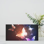 Carte Clowing Night Butterflies (Debout devant)