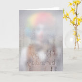 Carte Clown de douche (Fleur jaune)