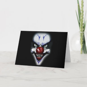 Cartes De Vœux Clown Sourire Zazzle Be