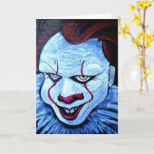 Carte Clown : Mal (Fleur jaune)