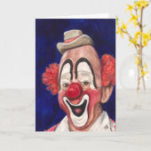 Carte Clown principal Lou Jacobs (Fleur jaune)