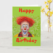 Carte Clown Steven Daniel Copeland (Fleur jaune)