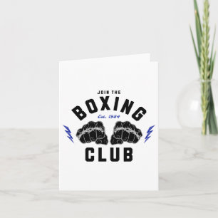 Carte Club de boxe 1