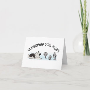 Carte Club de fans de Keeshond