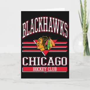 Carte Club de hockey sur glace Chicago Blackhawks Noir O