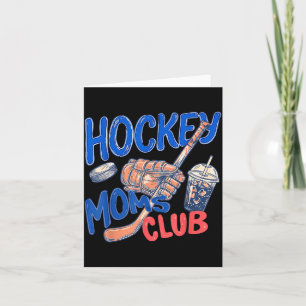 Carte Club des mamans de hockey Match de la fête des mèr