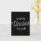 Carte Club des Oncles Cool (Fleur jaune)