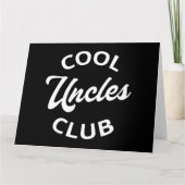 Carte Club des oncles cool I (Devant)