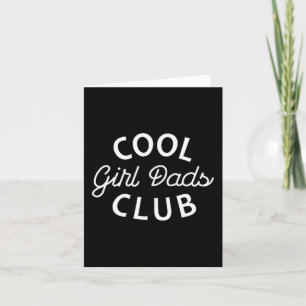 Carte Club des papas cool Cadeau de la fête des pères po