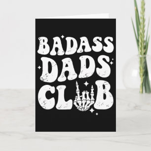 Carte Club des papas drôle Papa Groovy Tendance Fête des