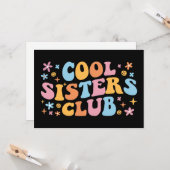 Carte Club des Sœurs Cool III (Devant/Arrière en situation)
