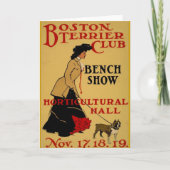 Carte Club Terrier de Boston (Devant)