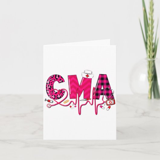 Carte Cma Medical Istant Valentines Day Nursing Valen  (Devant)