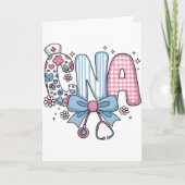 Carte CNA Folded Greeting Card (Devant)