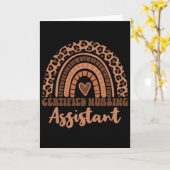 Carte Cna Infirmière Certifiée Istant Afro Mois de l'His (Fleur jaune)